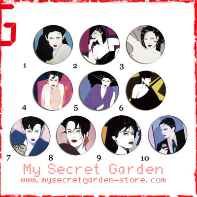 Patrick Naxxx - Pop Art Pinback Button Badge Set 2a or 2b ( or Hair Ties / 4.4 cm Badge / Magnet / Keychain Set ) Patrick Naxxx - Pop Art Pinback Button Badge Set 2a or 2b ( or Hair Ties / 4.4 cm Badge / Magnet / Keychain Set )